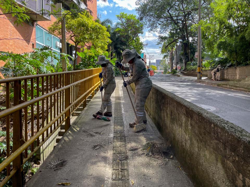Imagen acciones para recuperar la seguridad en tradicional puente Almagrán de El Poblado (2)