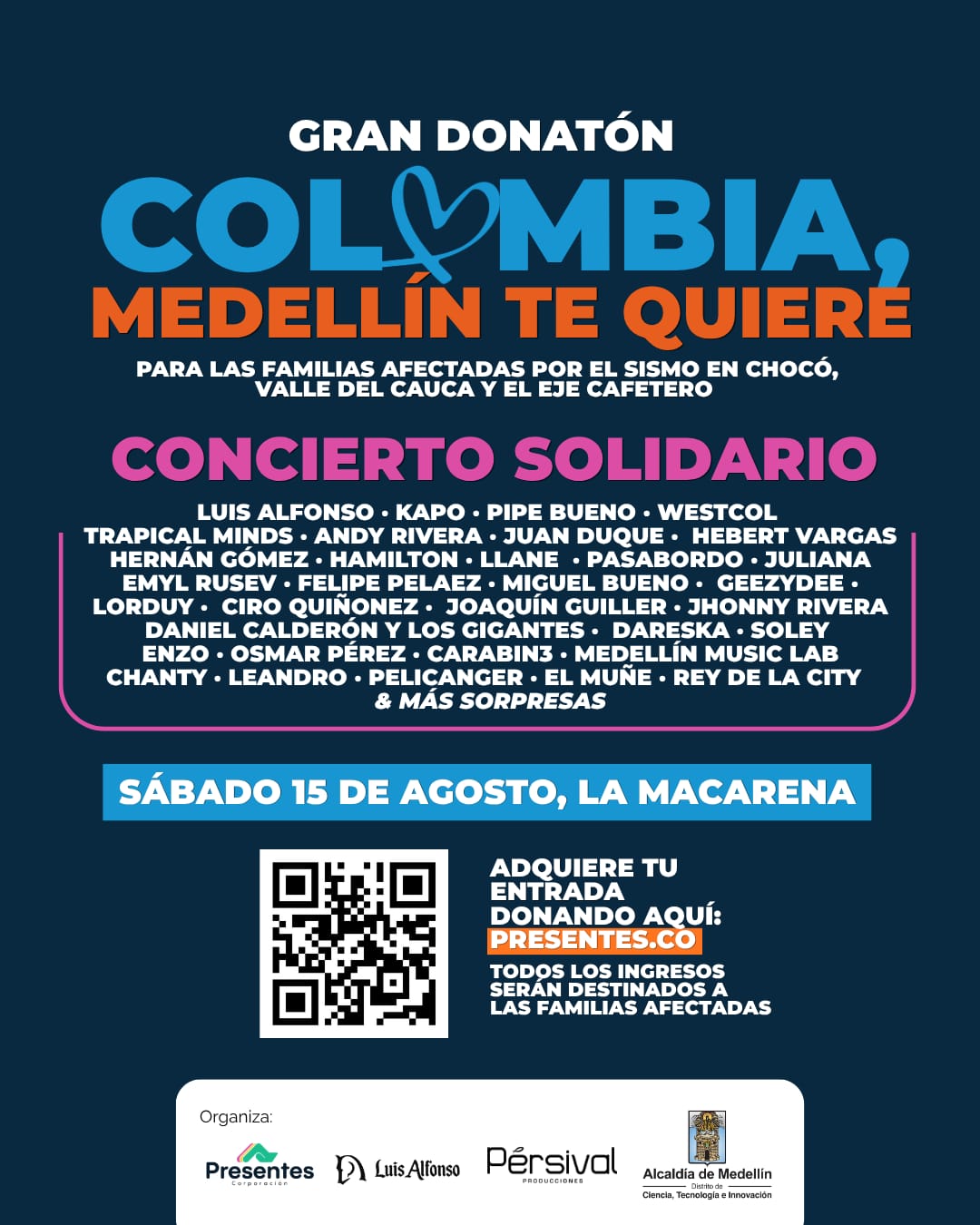 Imagen de Donatón Concierto Medellín Te Quiere - 1