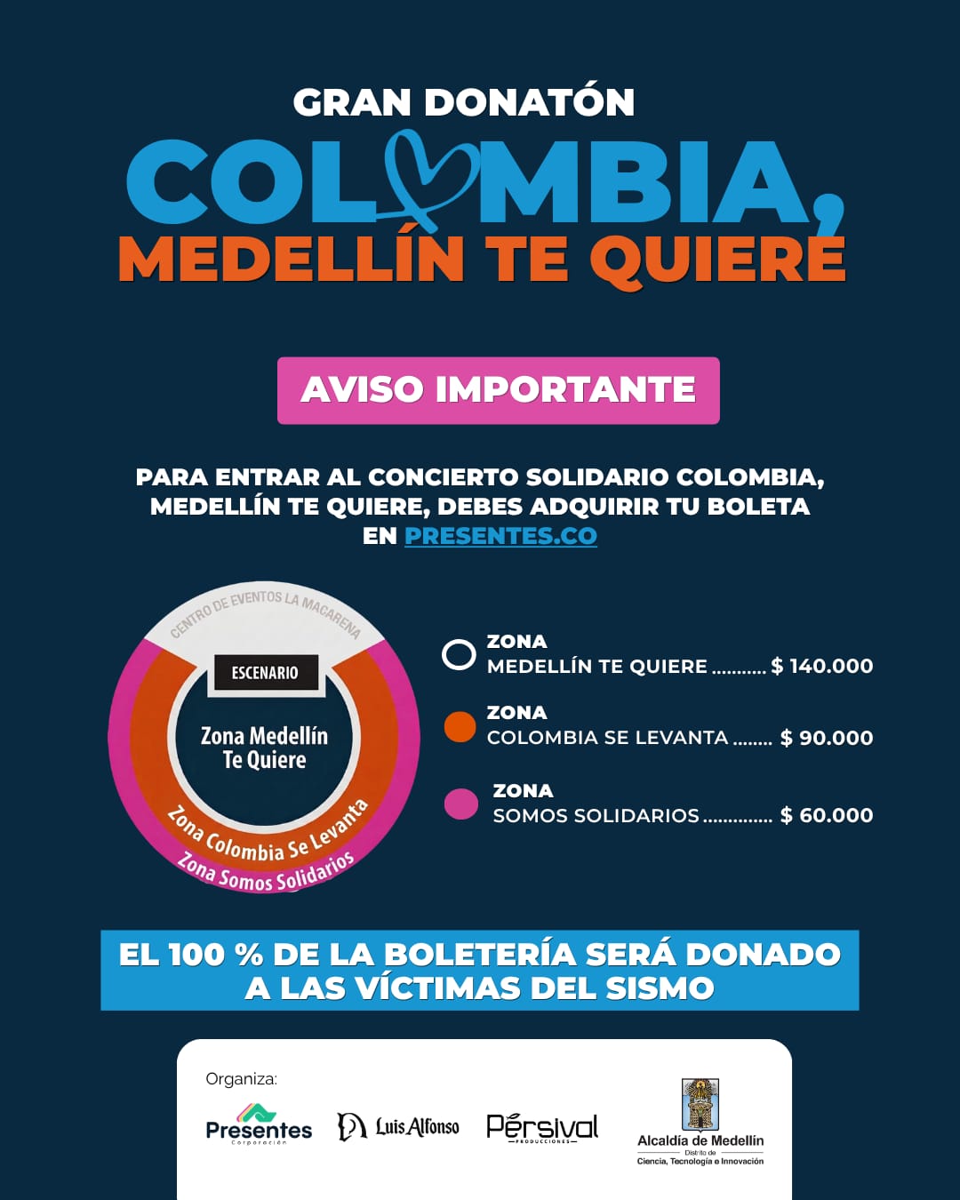 Imagen de Donatón Concierto Medellín Te Quiere - 3