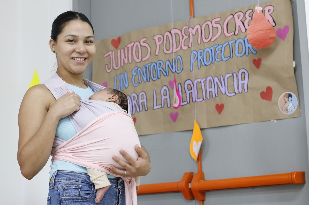 Imagen menores de dos años y beneficiarios de Buen Comienzo en Medellín se alimentan con leche materna (4)