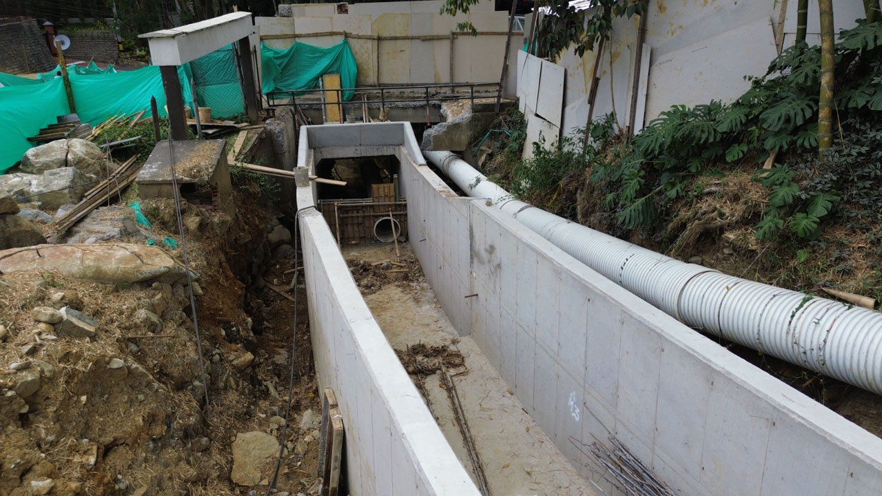 Obras de la quebrada La Sucia Imagen obras de la quebrada La Sucia (3)