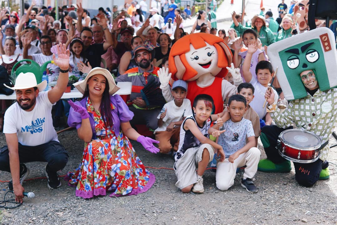 Grupo de niños