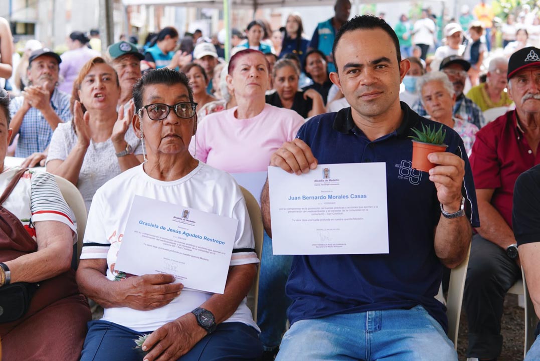 Imagen orgullo de toda una comunidad en Medellín