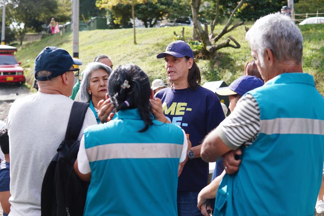 Imagen orgullo de toda una comunidad en Medellín