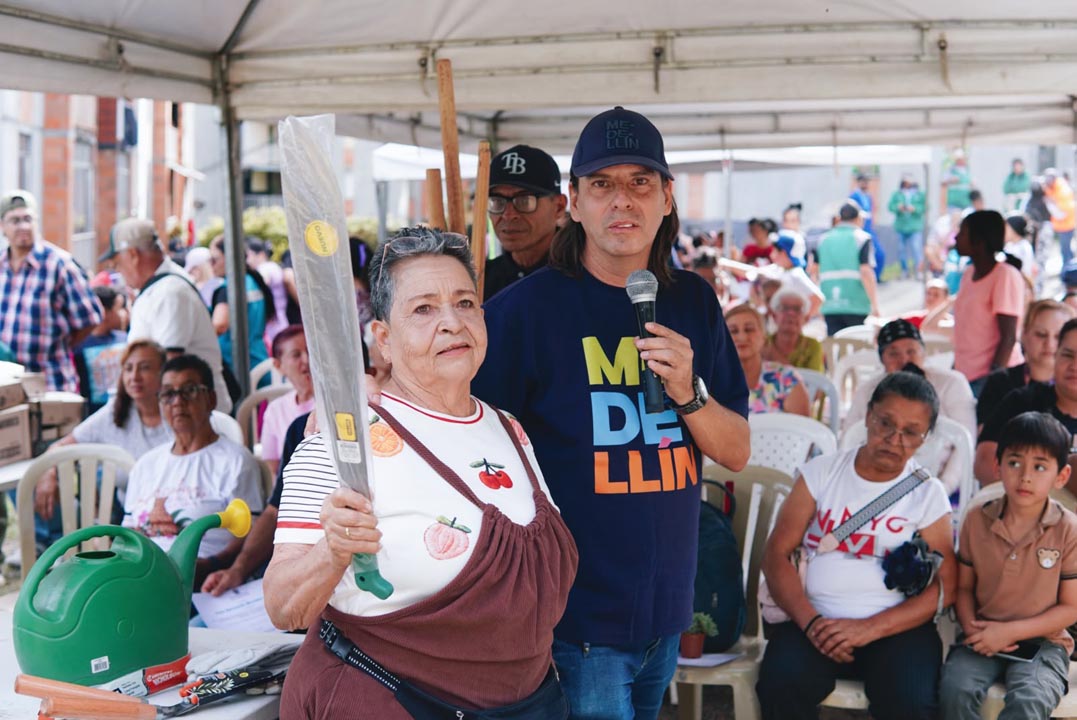 Imagen orgullo de toda una comunidad en Medellín