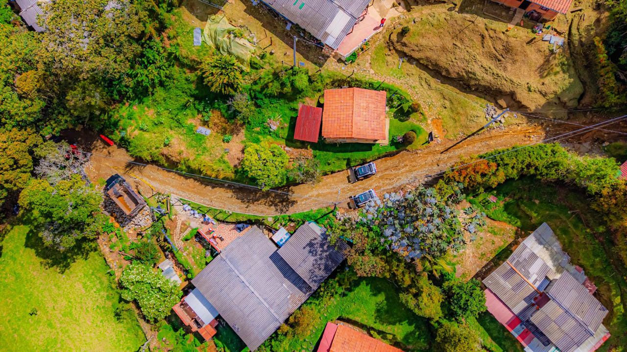 Imagen panorámica de corregimiento