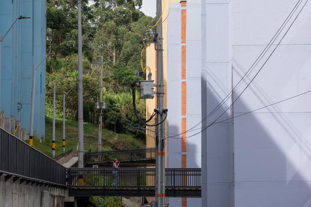 Rubiela González, habitante y administradora de la Urbanización Ventto cuidado