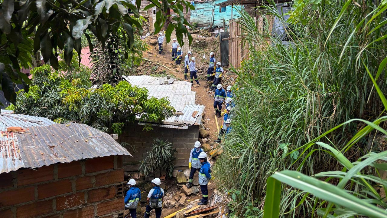 Evacuación humanitaria en Manrique