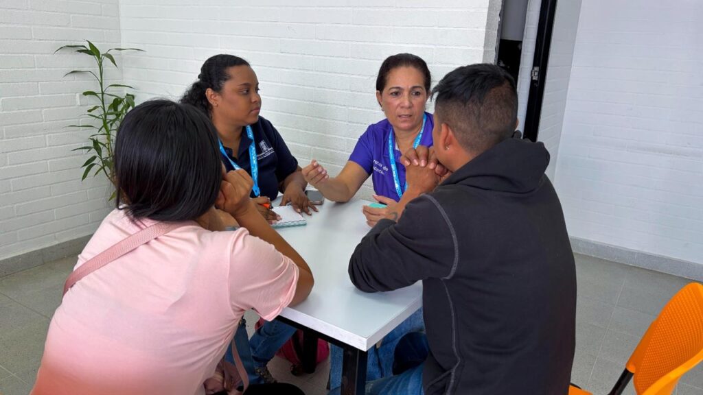 Evacuación humanitaria en Manrique