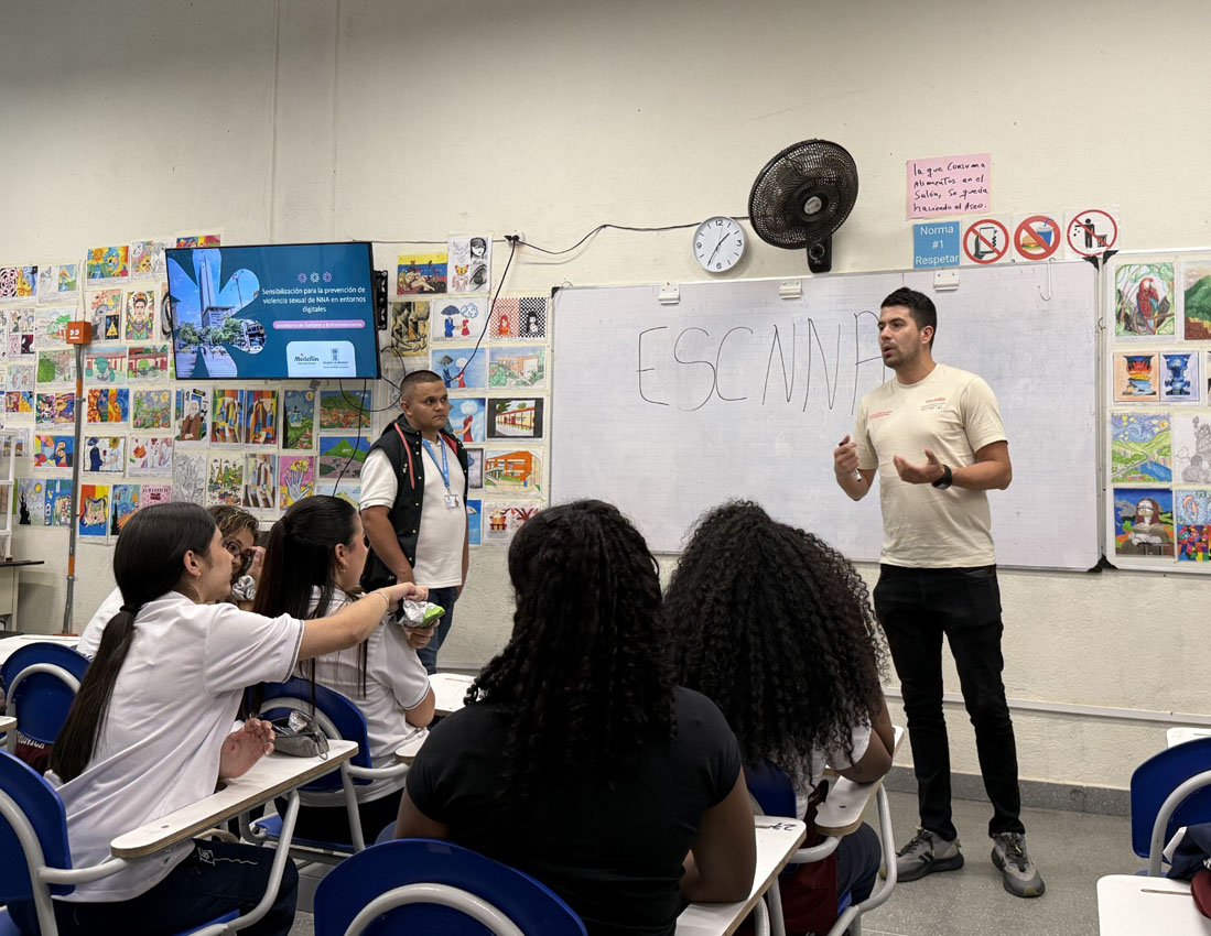 Imagen Estudiantes de Medellín reciben formación para protegerse de las violencias sexuales (1)