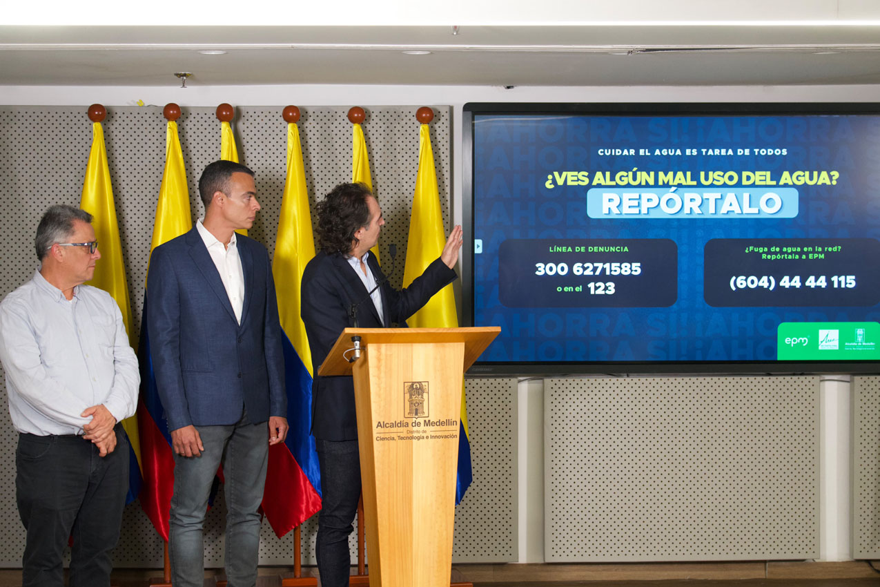 Alcalde anunció levantamiento temporalmente del racionamiento de agua Imagen alcalde anunció levantamiento temporalmente del racionamiento de agua (2)