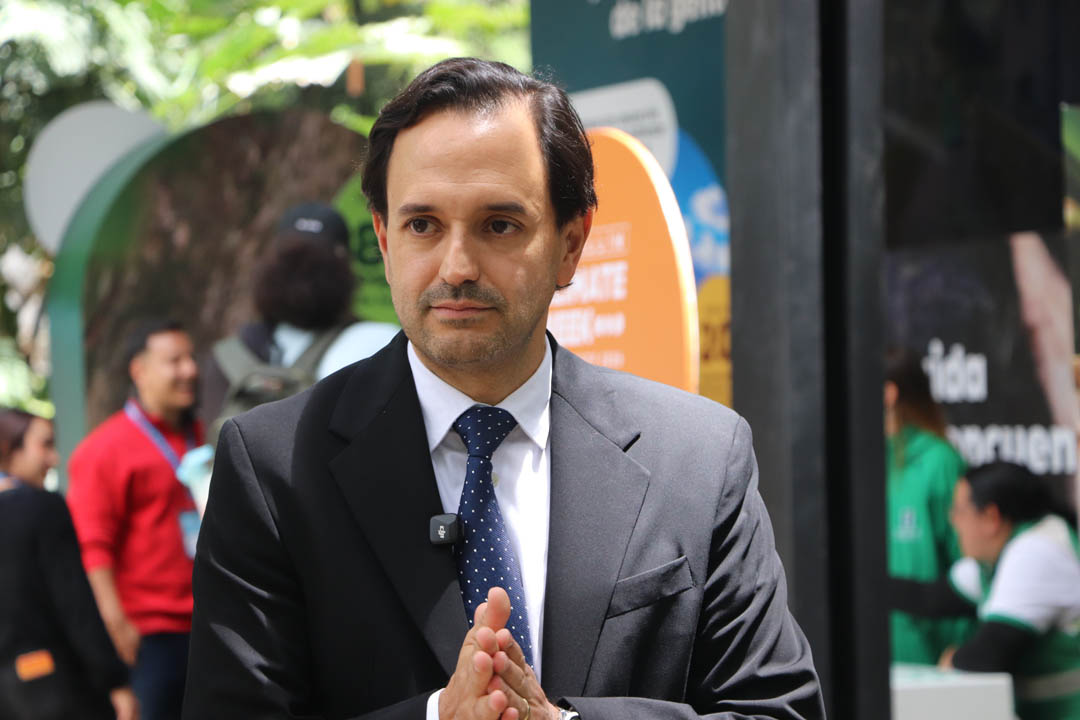 Diego Mesa, director del Fondo para el Medio Ambiente Mundial Imagen de Diego Mesa, director del Fondo para el Medio Ambiente Mundial