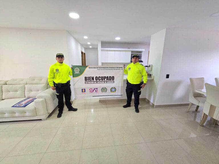 Imagen de apartamento incautado por la policía
