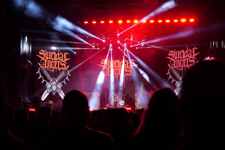 Imagen de un concierto de rock