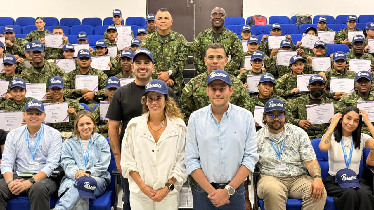 Jóvenes de la Cuarta Brigada culminaron su proceso de acompañamiento con el programa Parceros Imagen jóvenes de la Cuarta Brigada culminaron su proceso de acompañamiento con el programa Parceros (1)