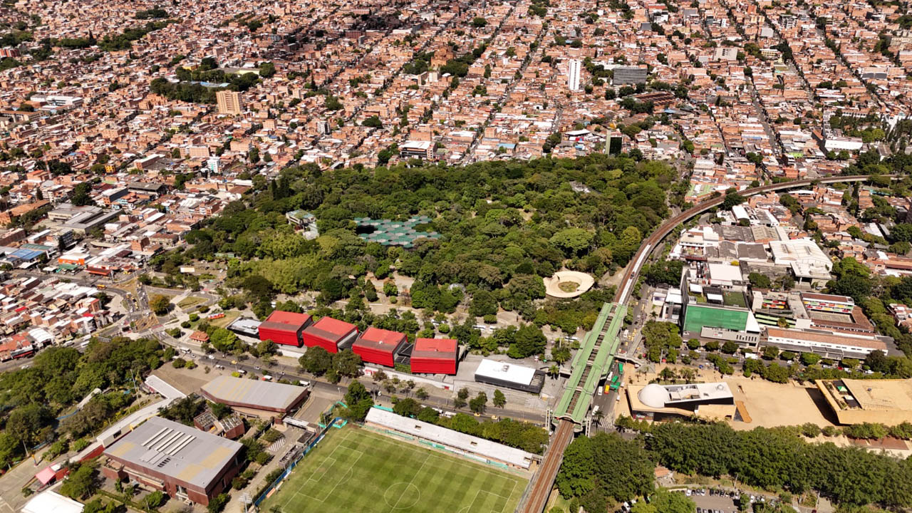 Imagen panorámica Parque Explora