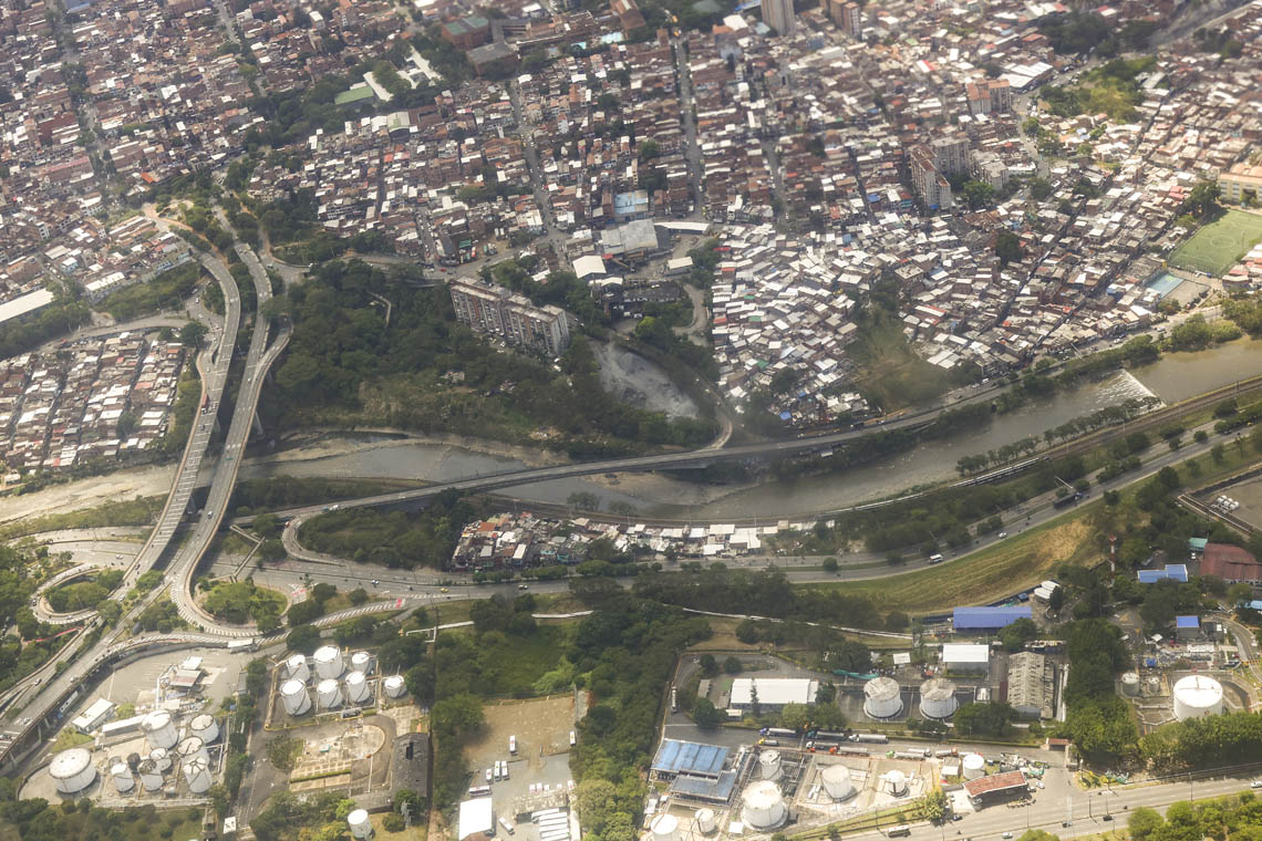 Imagen Medellín desde el aire