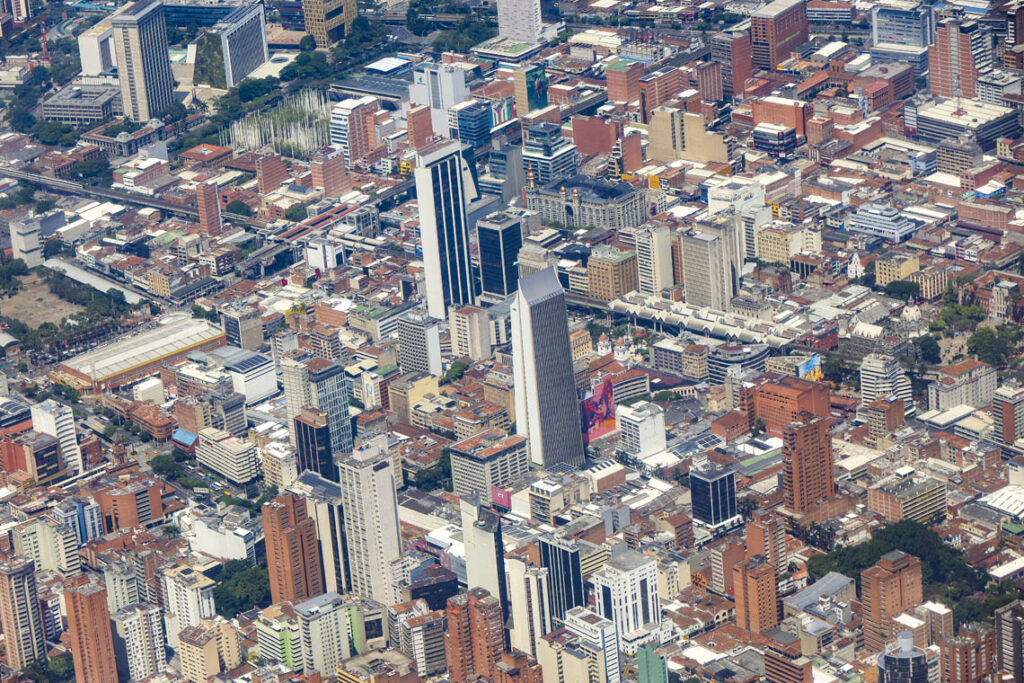 Imagen Medellín desde el aire
