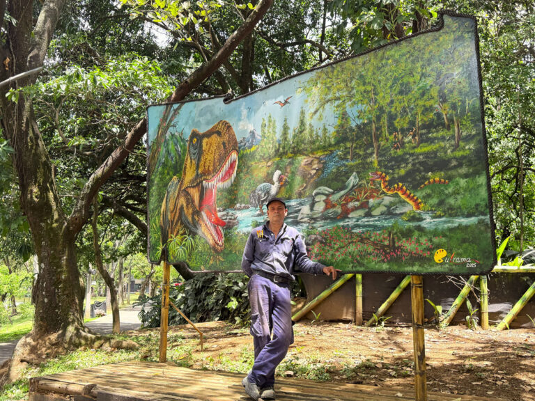 1 El hombre que le pinta el alma al Parque Norte