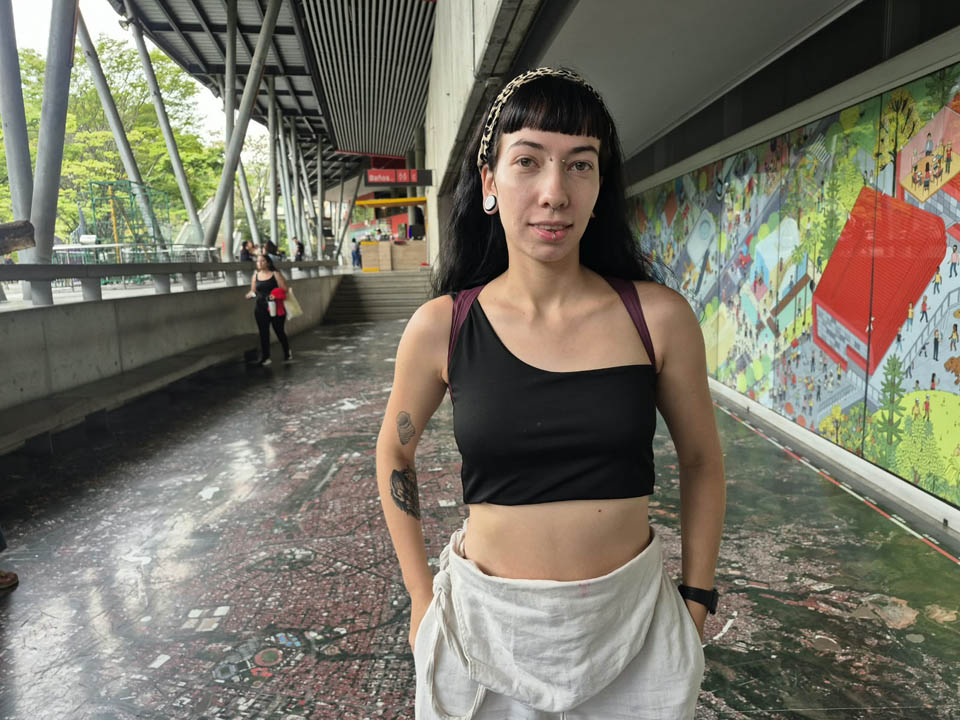Imagen de Daniela Piedrahíta, estudiante de noveno semestre de Biología de la Universidad CES