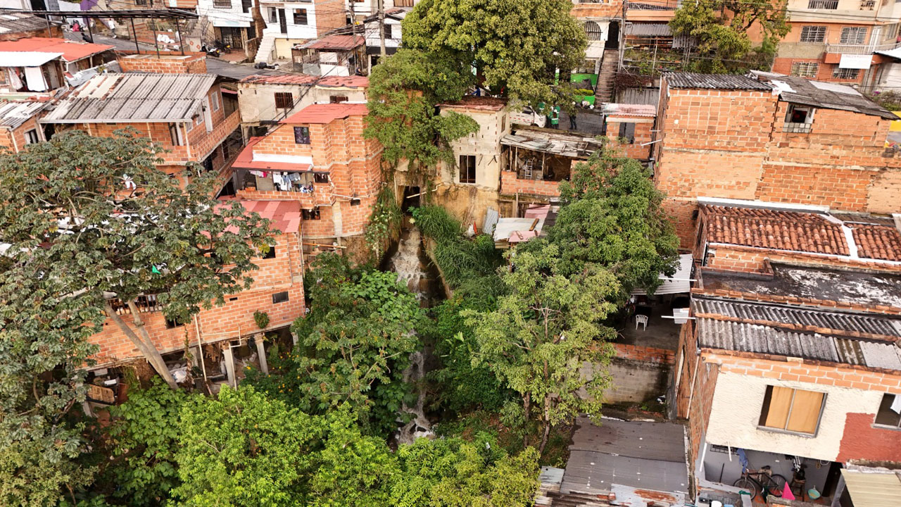 Imagen obras en la quebrada La Mansión (3)