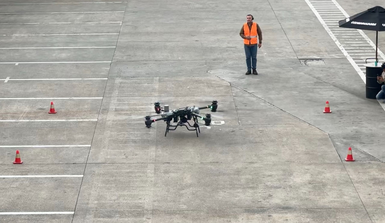 Prueba piloto de transporte de carga con drones Imagen prueba piloto de transporte de carga con drones (1)