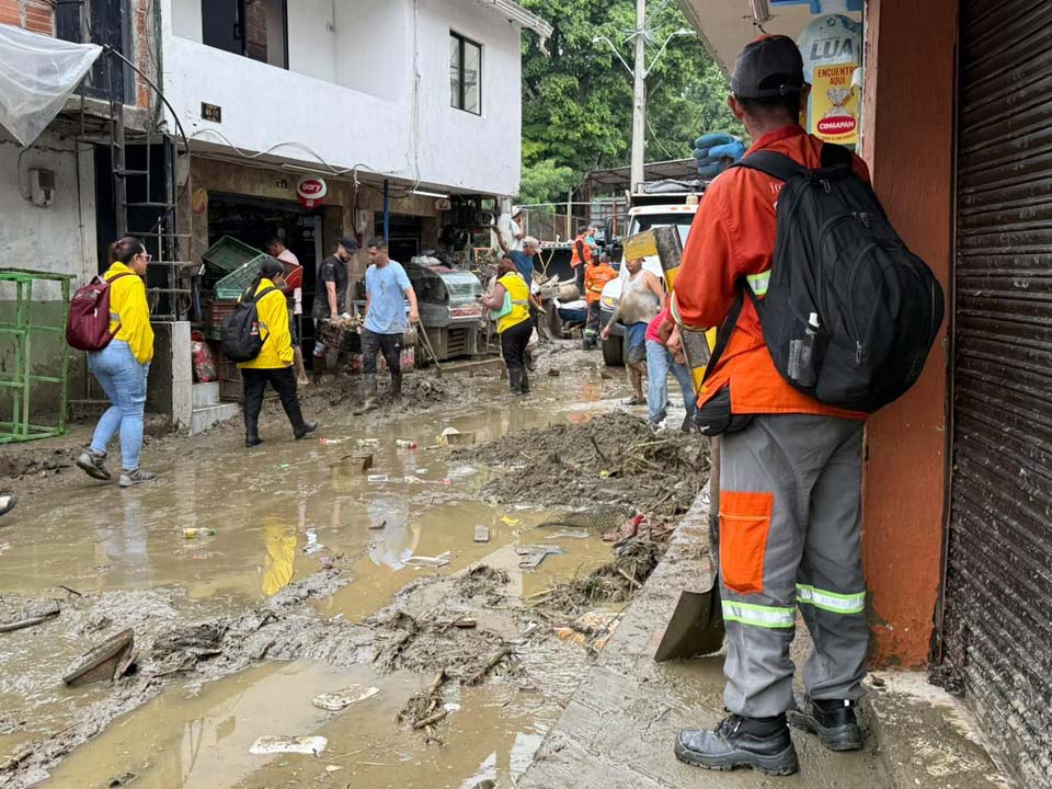 Imagen recuperación de zonas golpeadas por las lluvias