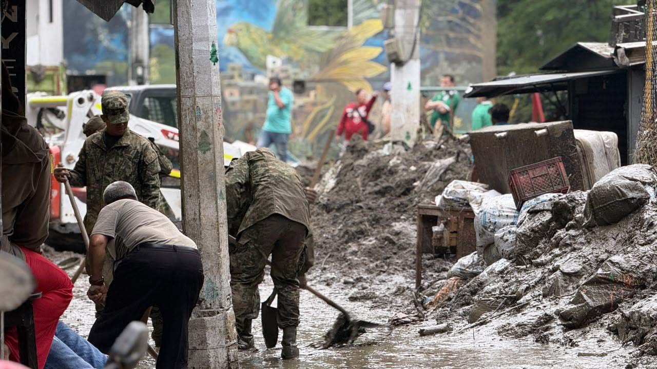 Imagen recuperación de zonas golpeadas por las lluvias