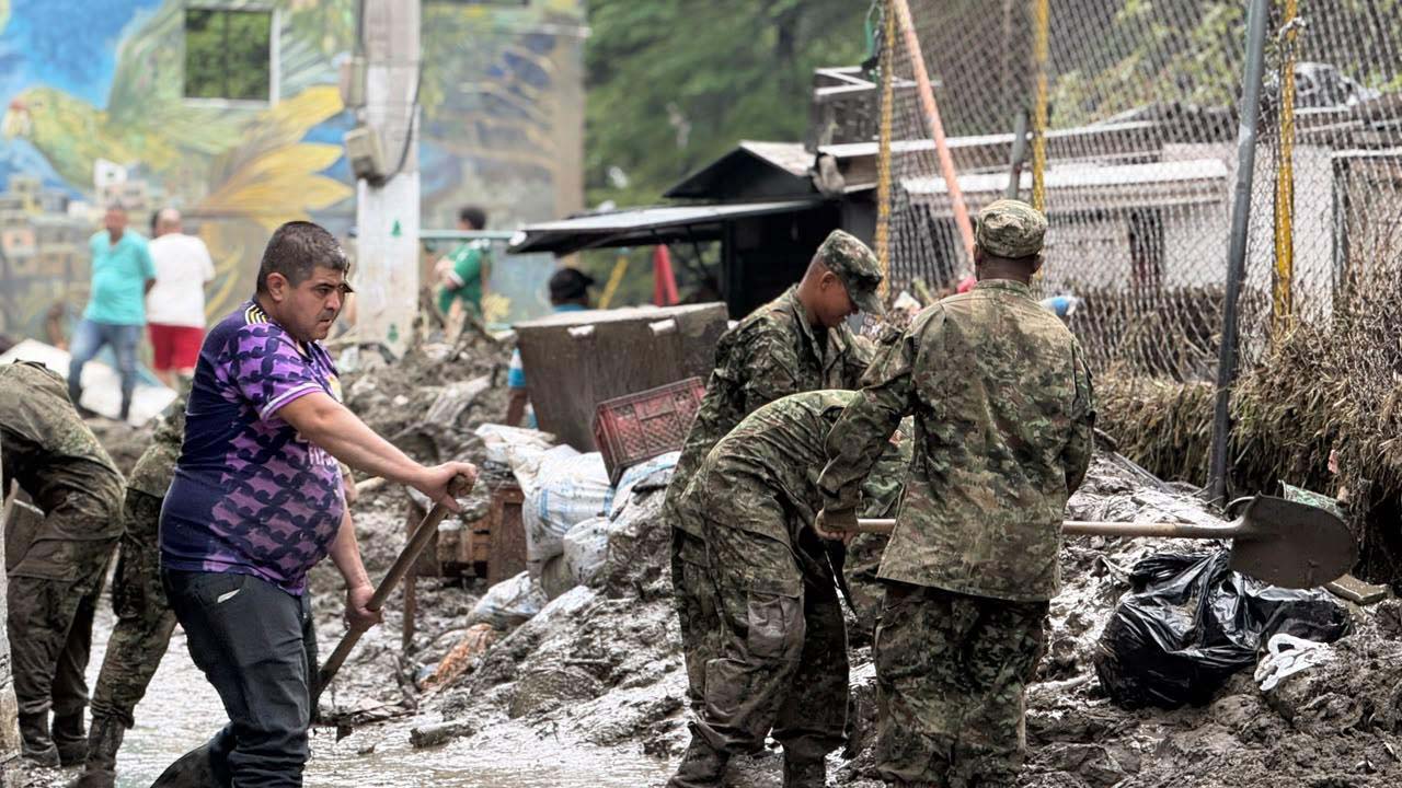 Imagen recuperación de zonas golpeadas por las lluvias