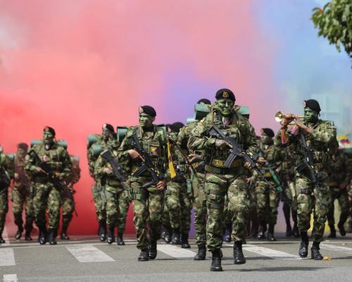 Desfile militar del 20 de Julio