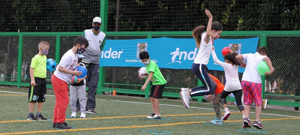 El INDER Medellín reactiva escalonadamente su oferta en toda la ciudad 