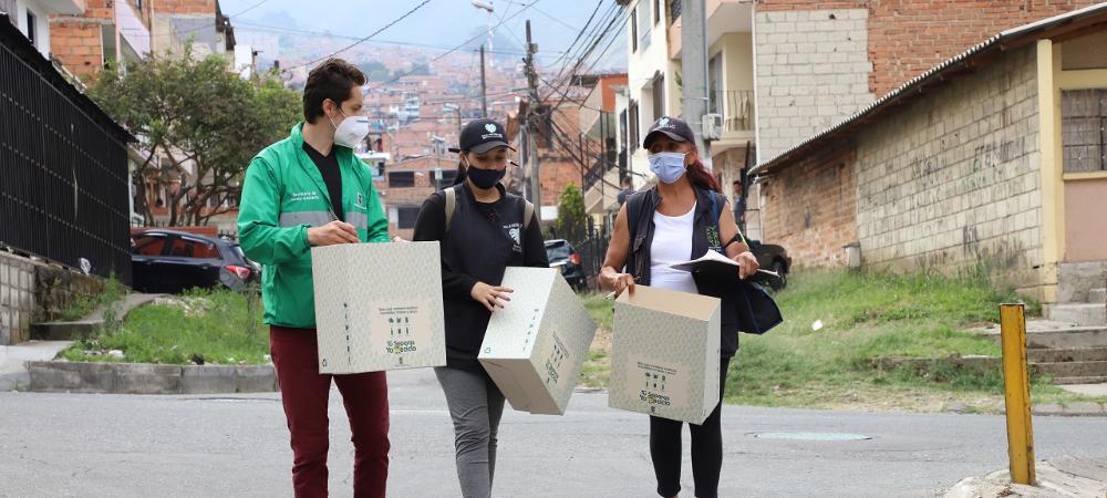 21.000 personas de cuatro comunas y dos corregimientos de Medellín serán sensibilizadas en la separación adecuada de residuos sólidos