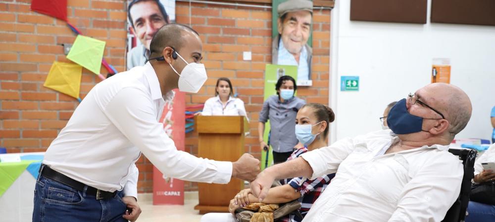 160 personas con discapacidad y sus cuidadores recibirán apoyo económico como plan de emprendimiento