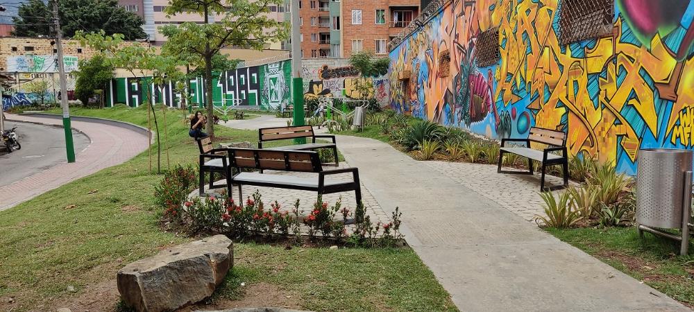 Más de 6.000 personas se benefician con la renovación del parque El Chagualo, en el Centro de Medellín 