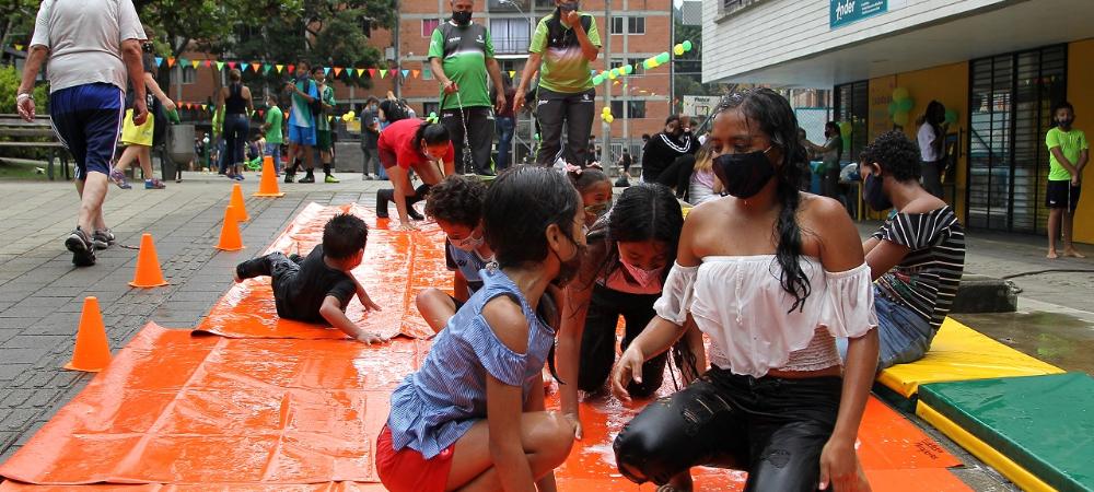20.100 personas se beneficiarán con las vacaciones recreativas del INDER Medellín en la semana de receso escolar