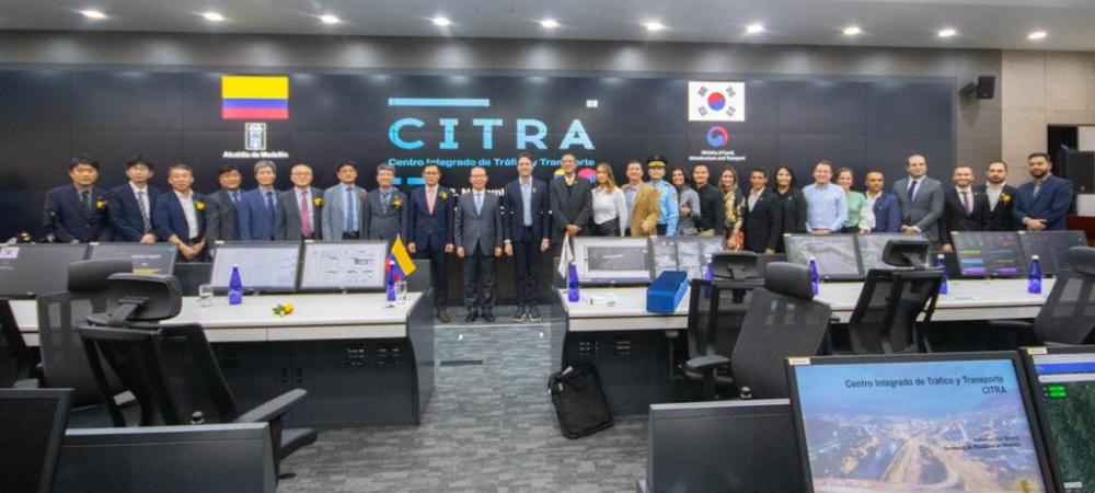 Gobierno de Corea entrega Centro Integrado de Transporte que se convierte en cerebro de la movilidad inteligente de Medellín