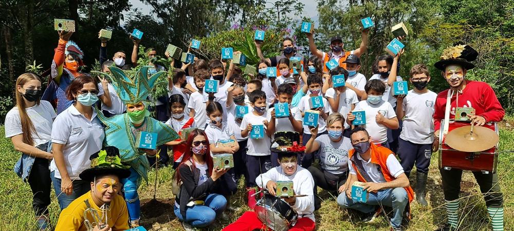 Más de 700 árboles han sido sembrados en El Poblado como parte de la compensación por obras de valorización en la avenida 34