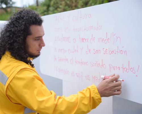 Encuentros territoriales del Plan de Desarrollo 2020-2023 Medell&iacute;n Futuro | Comuna 50 - San Sebasti&aacute;n de Palmitas