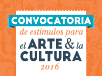 Abierta la Convocatoria Estímulos para el Arte y la Cultura 2016 