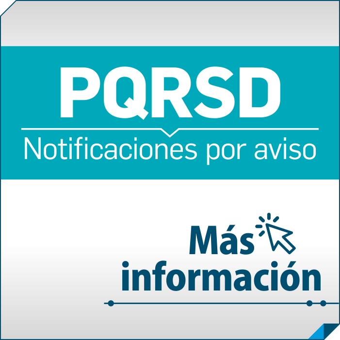 Notificaciones PQRSD