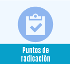 Puntos de radicaci&oacute;n