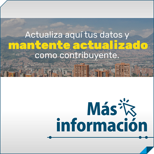 Actualizaci&oacute;n de datos como contribuyente