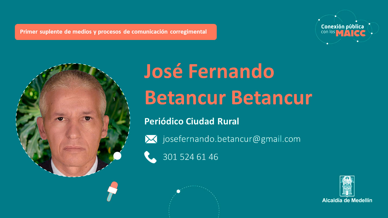 José Fernando Betancur Betancur - Periódico Ciudad Rural