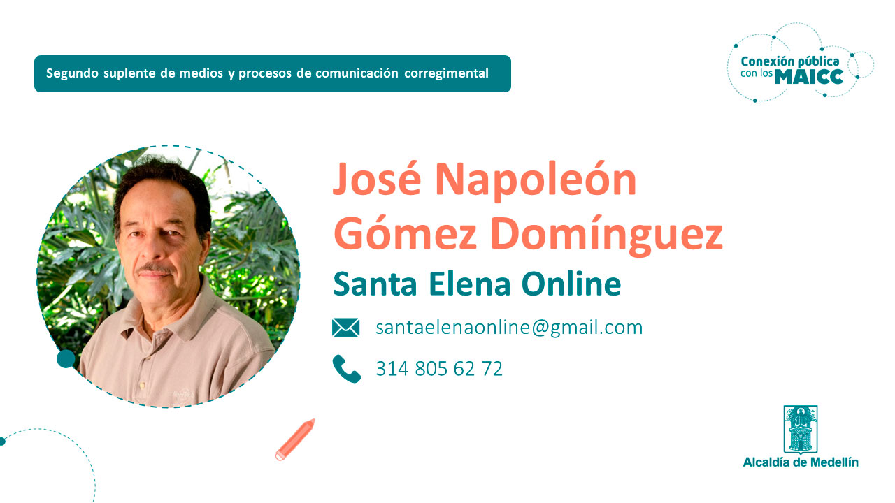 José Napoleón Gómez Domínguez - Santa Elena Online